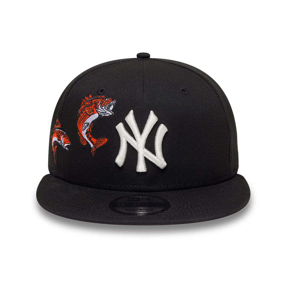New York Yankees MLB Outdoor Icon 9FIFTY Snapback New Era Black