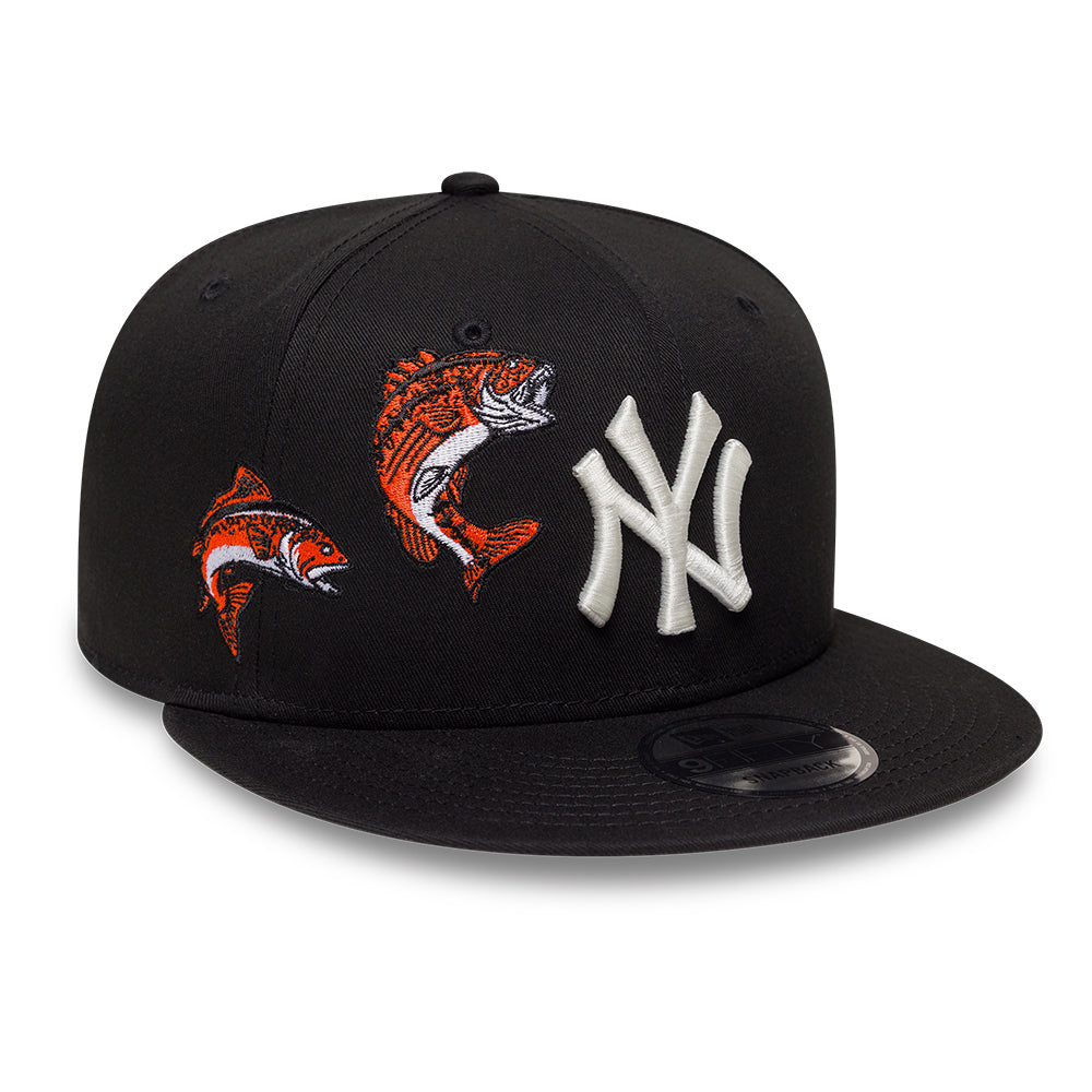 New York Yankees MLB Outdoor Icon 9FIFTY Snapback New Era Black