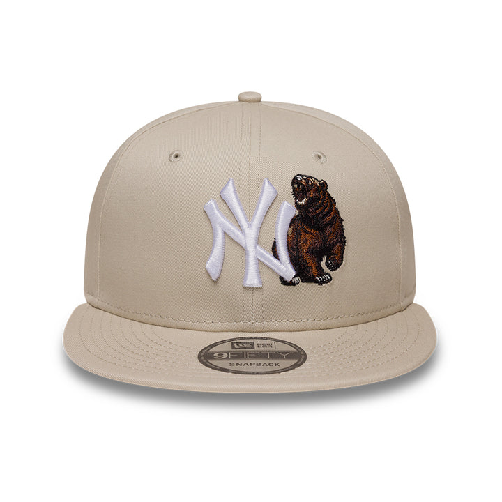 New York Yankees MLB Outdoor Icon 9FIFTY Snapback New Era Beige