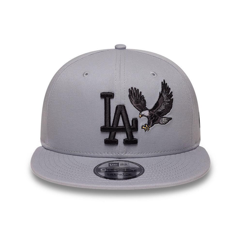 Los Angeles Dodgers MLB Outdoor Icon 9FIFTY Snapback New Era Grey