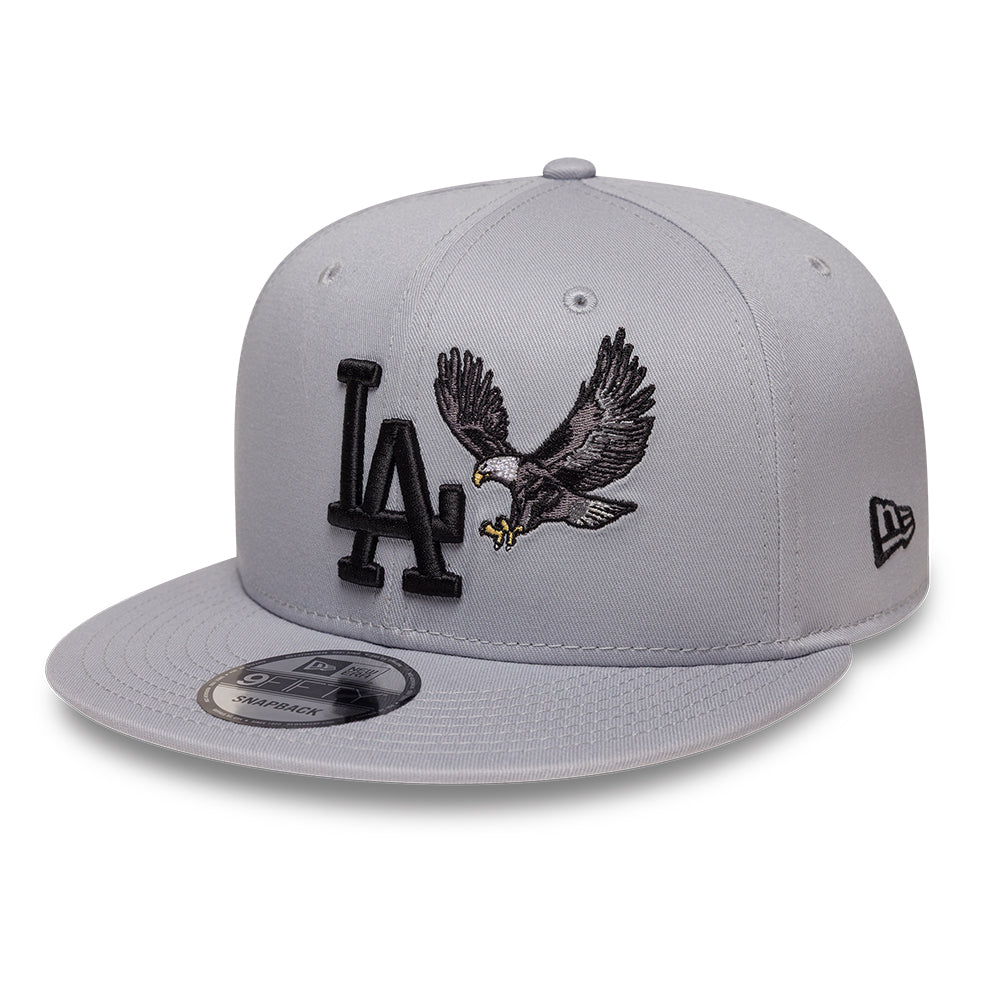 Los Angeles Dodgers MLB Outdoor Icon 9FIFTY Snapback New Era Grey