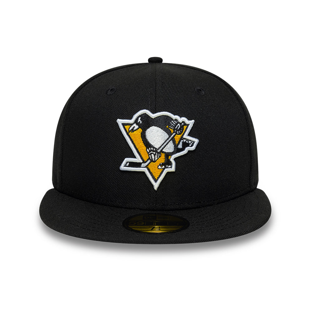 Pittsburgh Penguins NHL 59FIFTY Basic Fitted New Era Black