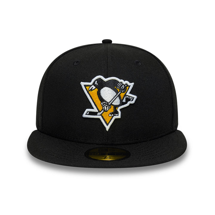 Pittsburgh Penguins NHL 59FIFTY Basic Fitted New Era Black
