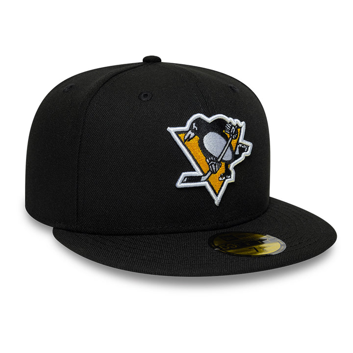Pittsburgh Penguins NHL 59FIFTY Basic Fitted New Era Black