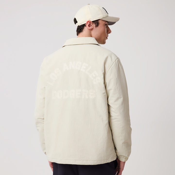 Los Angeles Dodgers MLB Coaches Jacket New Era Stone