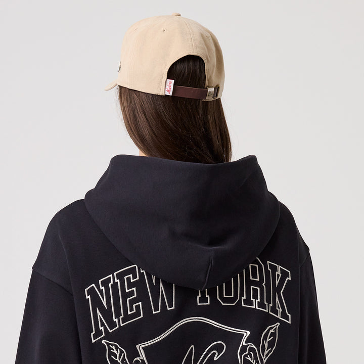 Crest Graphic Hoodie New Era Navy