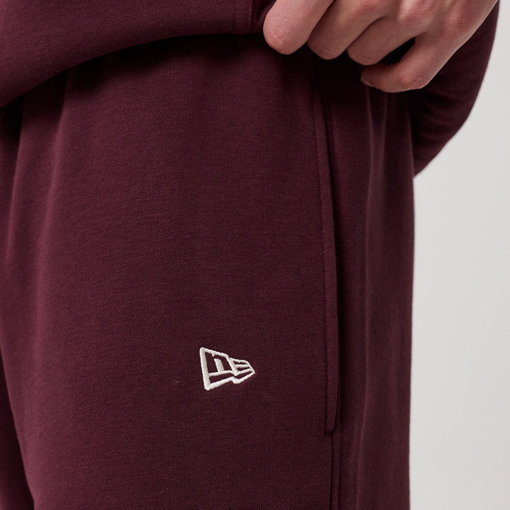 Straight Leg Jogger New Era Maroon