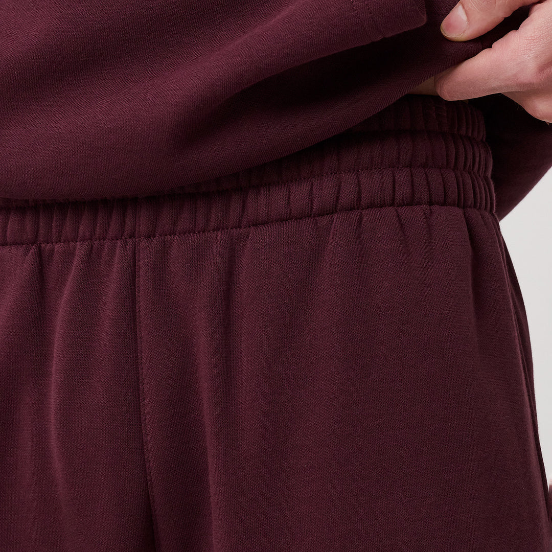 Straight Leg Jogger New Era Maroon