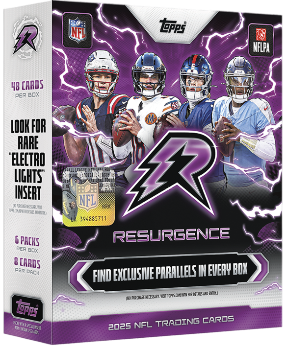 Topps Resurgence Football 2025 Mega Box - Pre Order