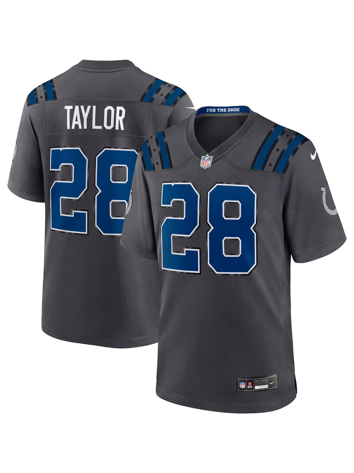 Jonathan Taylor Indianapolis Colts Rivalry NFL Game Jersey Nike