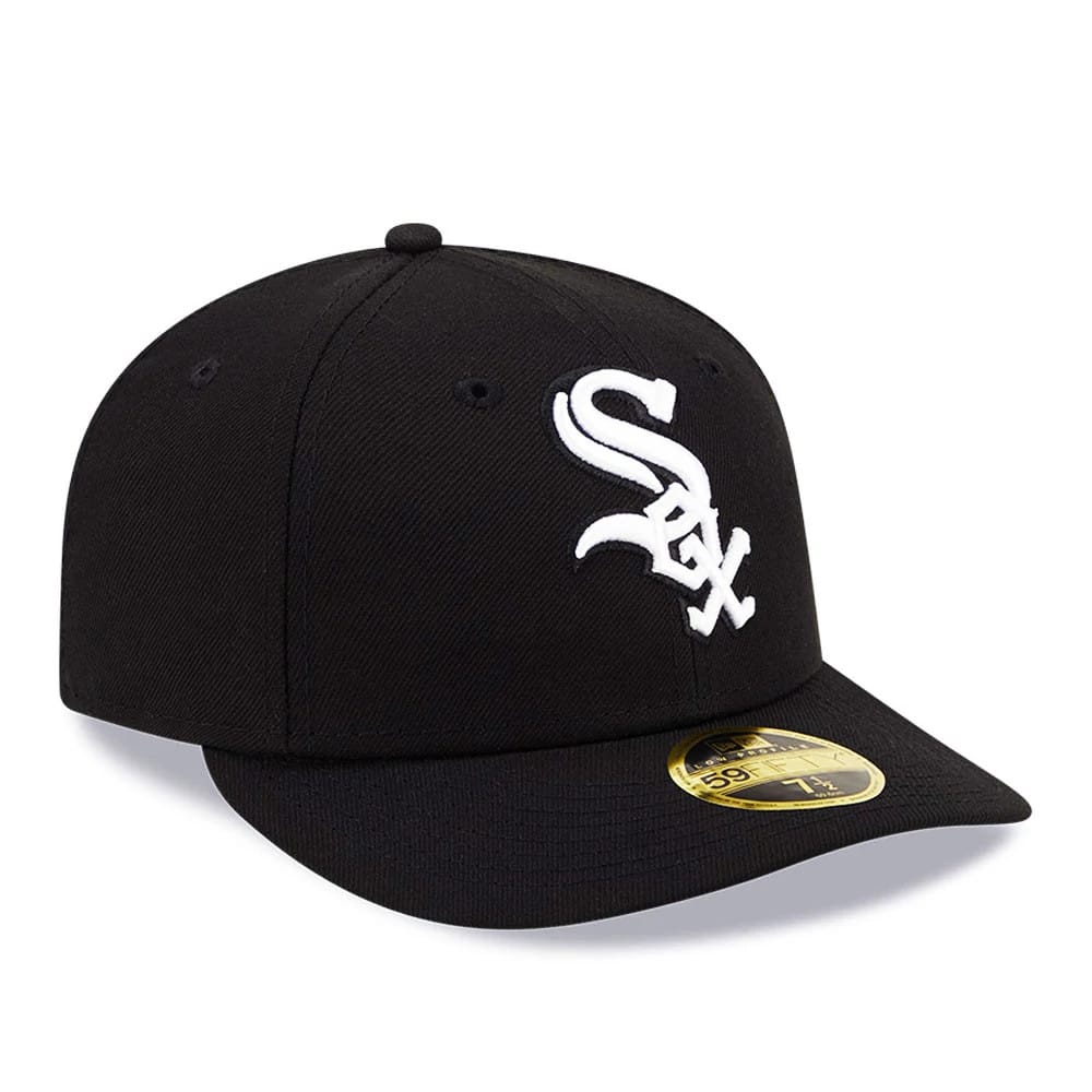 Chicago White Sox MLB 59FIFTY Low Profile Fitted New Era Black/White