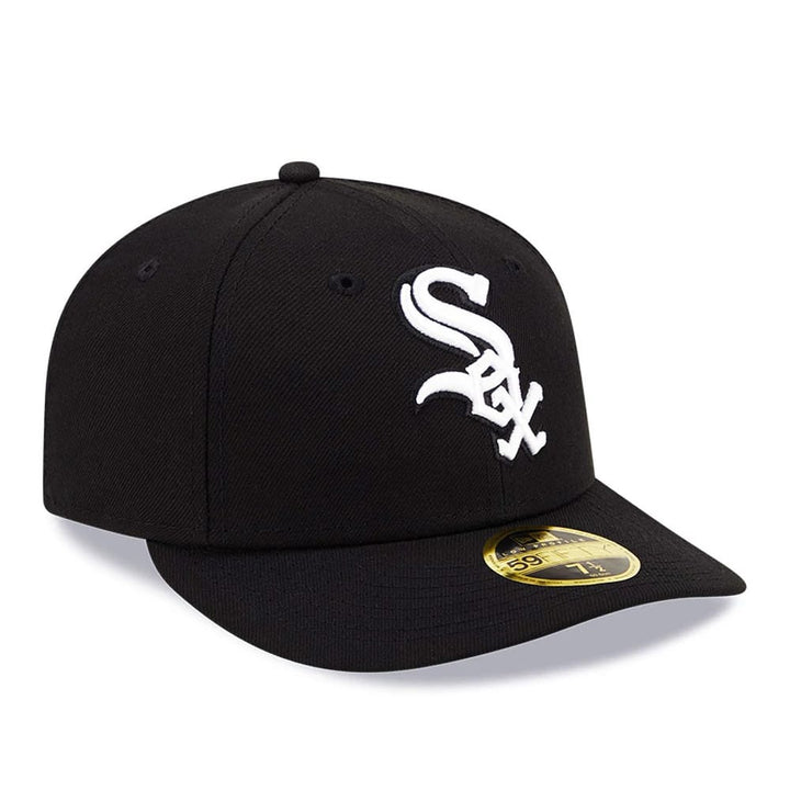 Chicago White Sox MLB 59FIFTY Low Profile Fitted New Era Black/White
