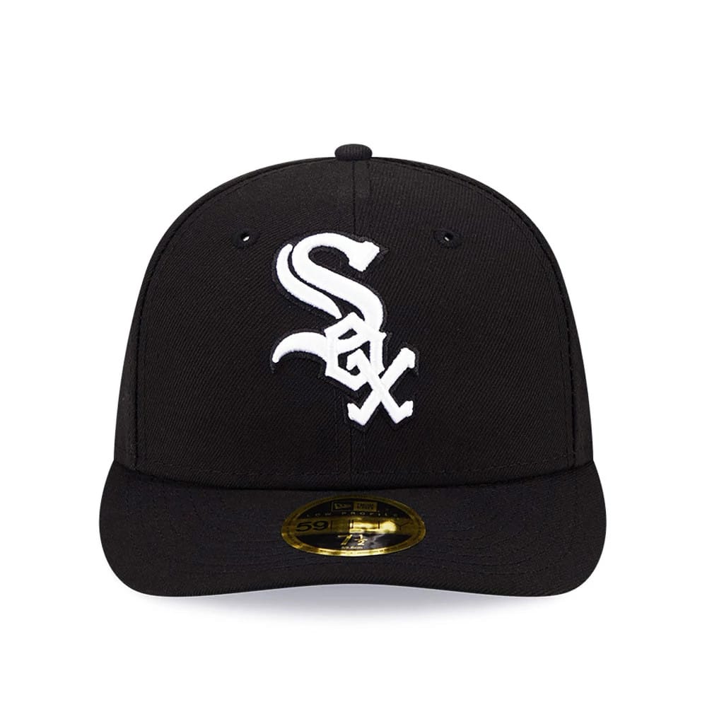 Chicago White Sox MLB 59FIFTY Low Profile Fitted New Era Black/White