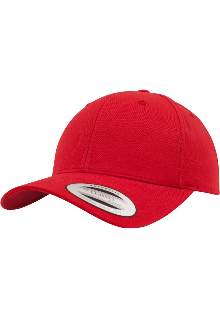 Curved Classic Snapback Yupoong Red