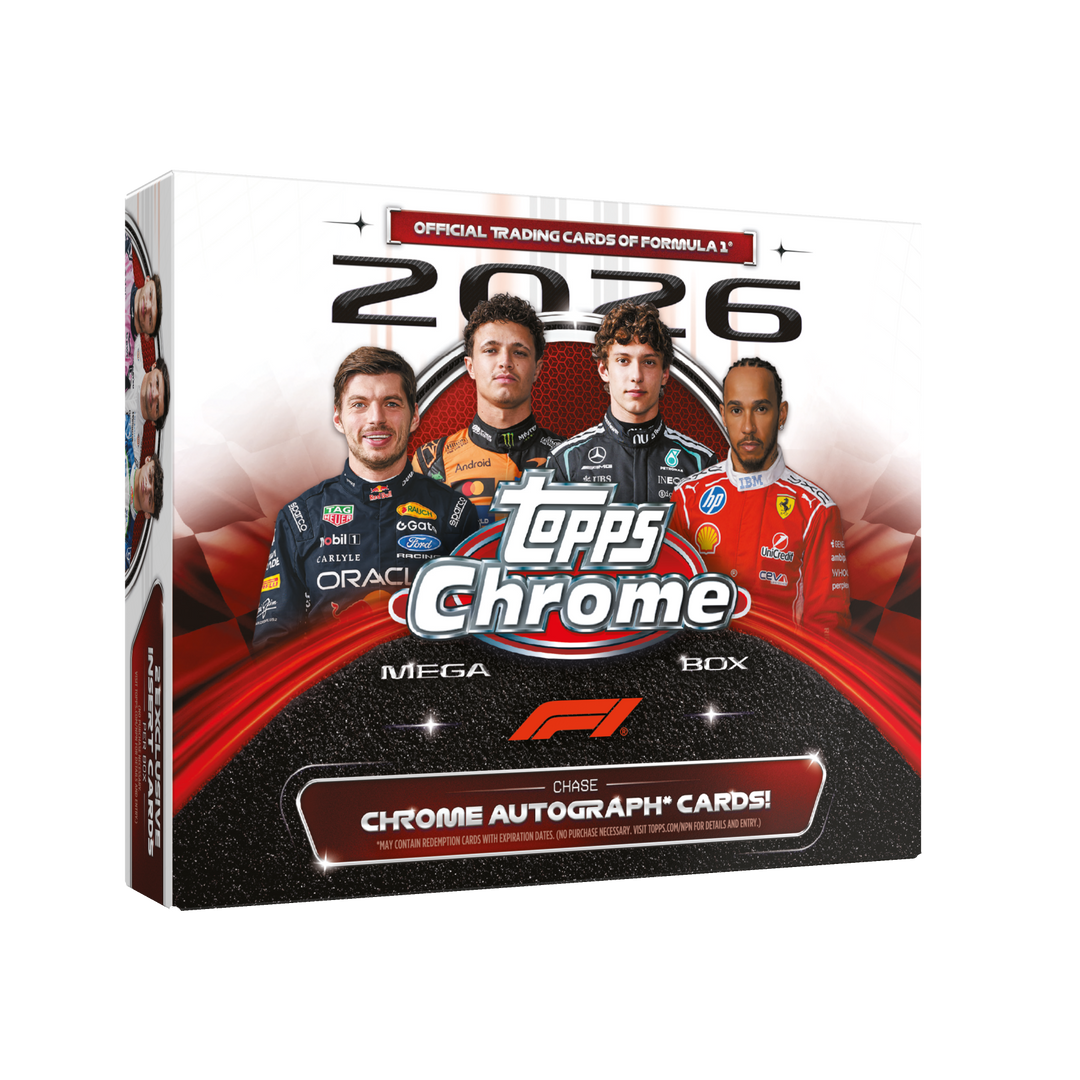 Topps Chrome Formula One 2026 Mega Box Pre-Order
