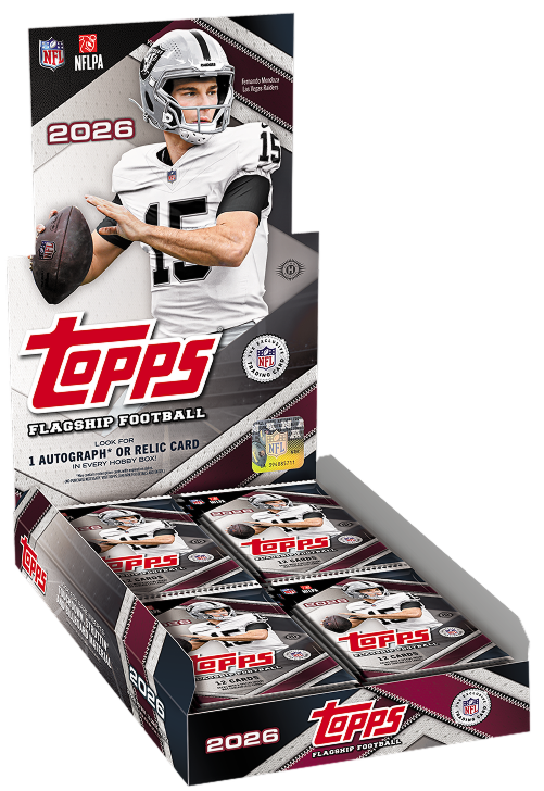 Topps NFL Flagship Football 2026 Hobby Box - Pre Order