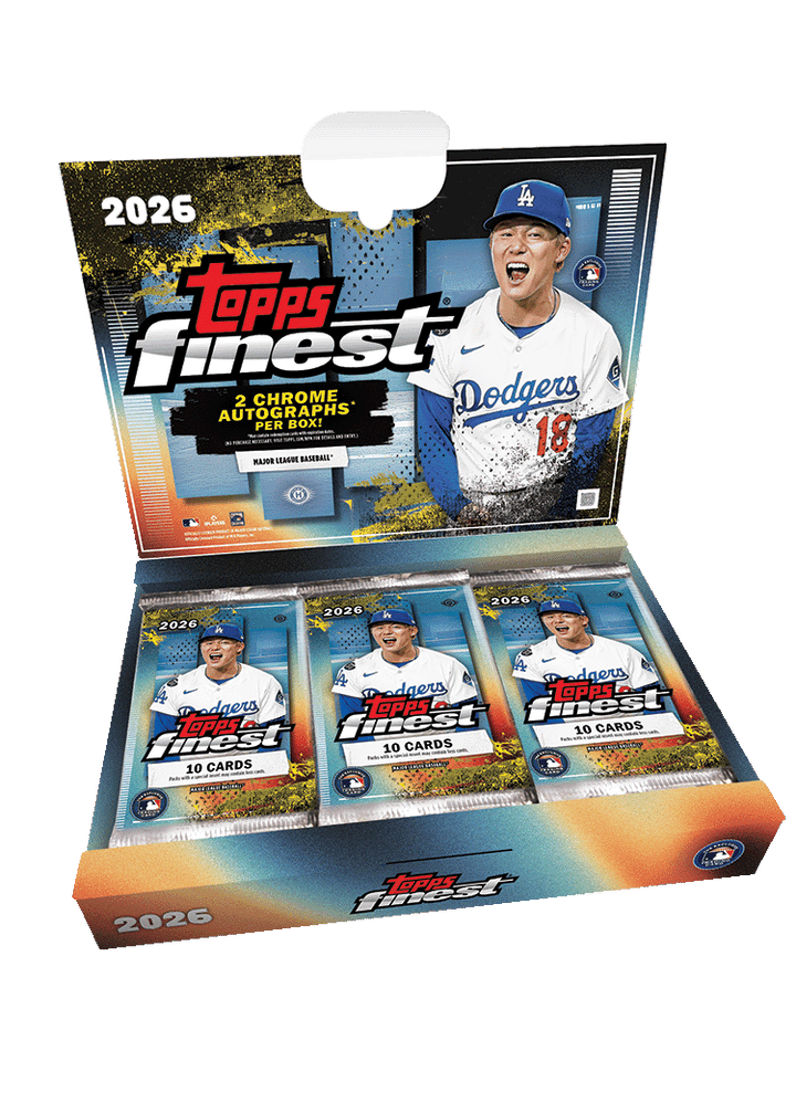 Topps Finest Baseball 2026 Hobby Box - Pre Order