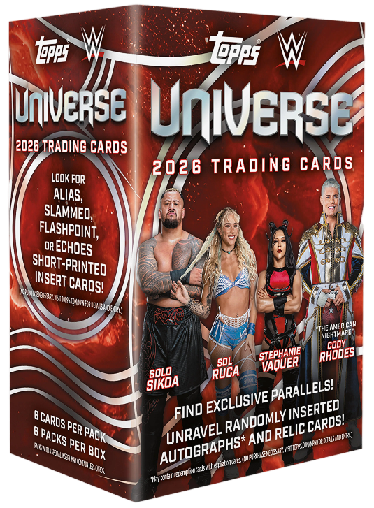 Topps WWE Universe 2026 Value Box