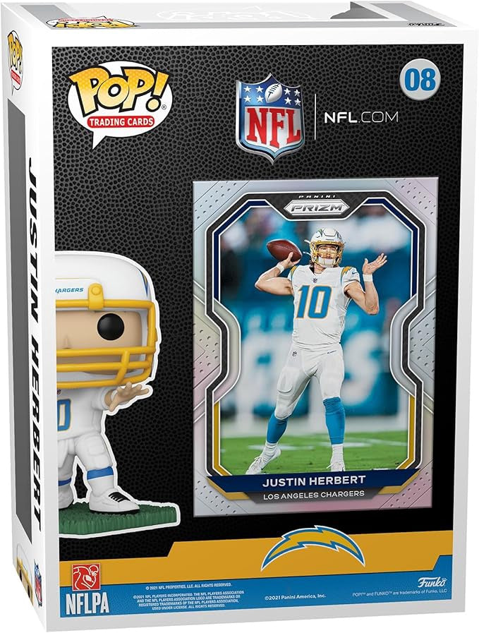 Funko - Trading Card POP! Justin Herbert (08)