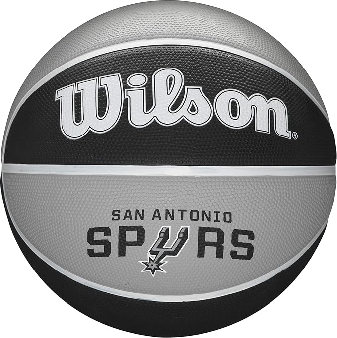 San Antonio Spurs NBA Team Tribute Basketball Size 7 Wilson