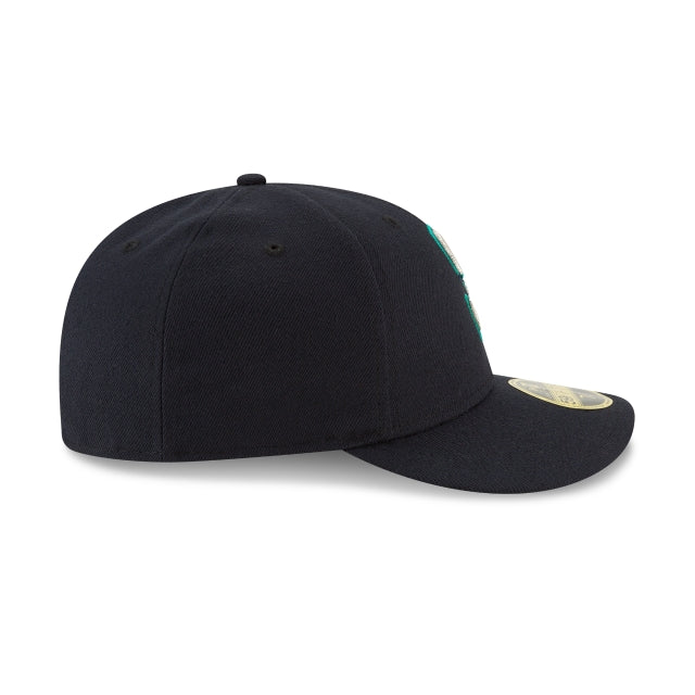 Seattle Mariners MLB AC Perf 59FIFTY Low Profile Fitted New Era Navy