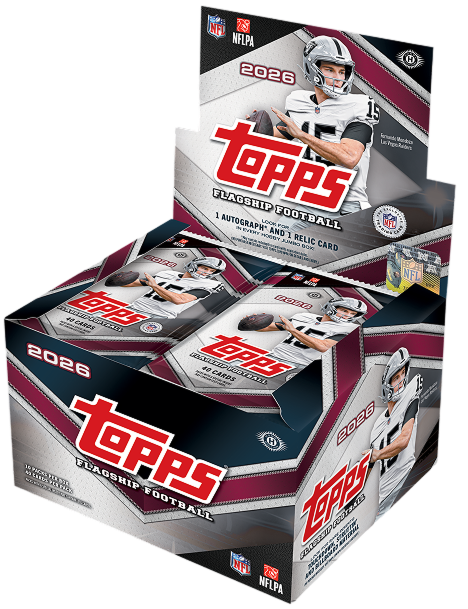 Topps NFL Flagship Football 2026 Jumbo Box - Pre Order
