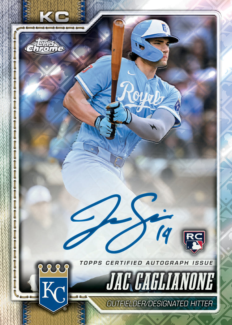 Topps Chrome Baseball 2026 Logofractor Box
