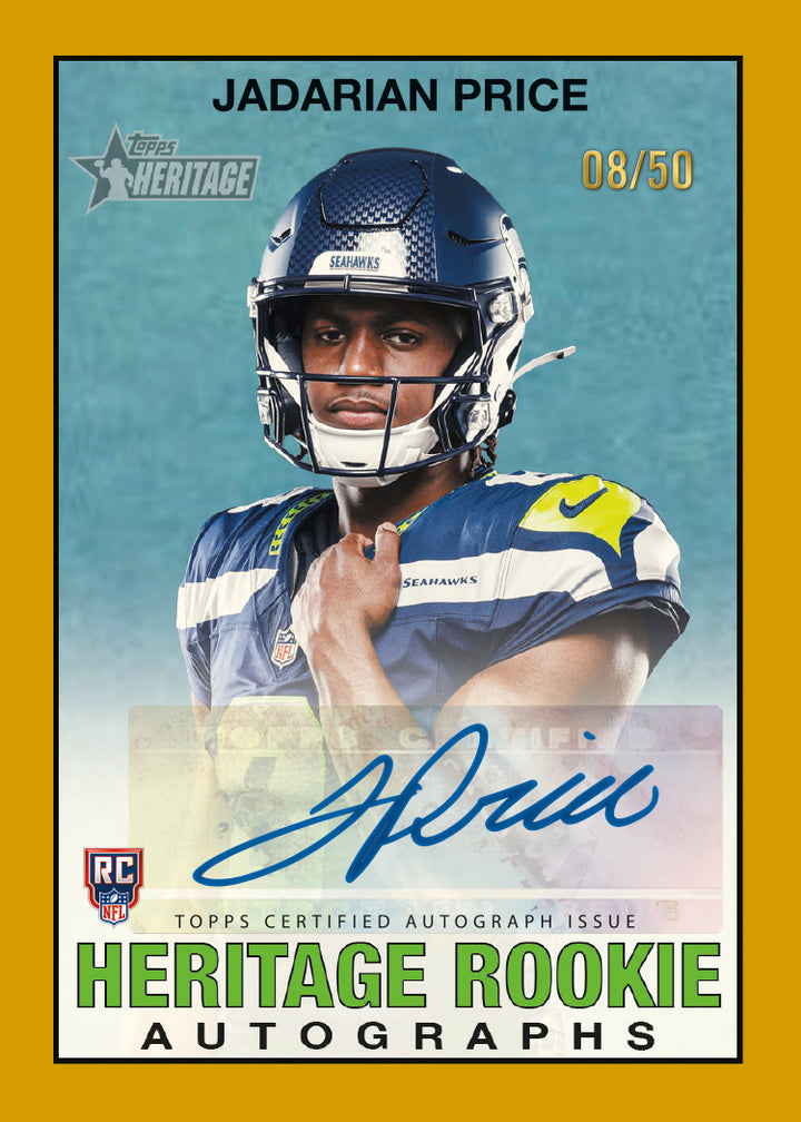 2026 Topps Heritage Football Value Box (Pre Order)