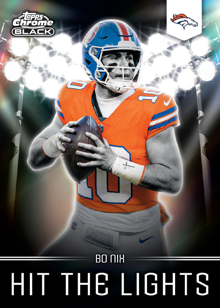 Topps Chrome Black Football 2025 Hobby Box - Pre Order