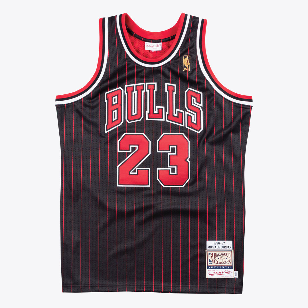Michael Jordan Chicago Bulls 1996 NBA Authentic Alternate Jersey Mitchell &amp; Ness