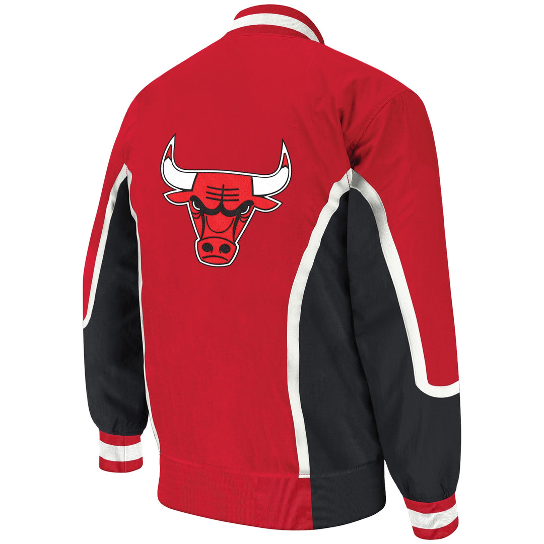 Chicago Bulls NBA Authentic Warm Up Jacket 1992-1993 Red Mitchell &amp; Ness