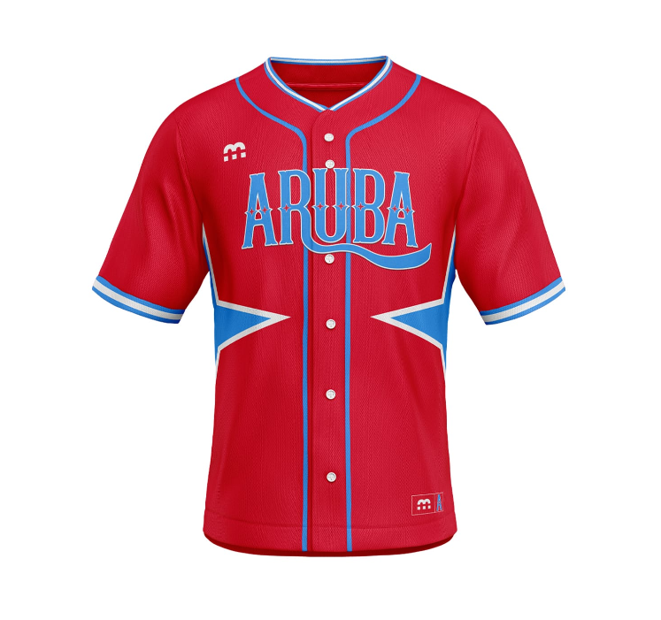 Aruba Baseball Federation Away Jersey