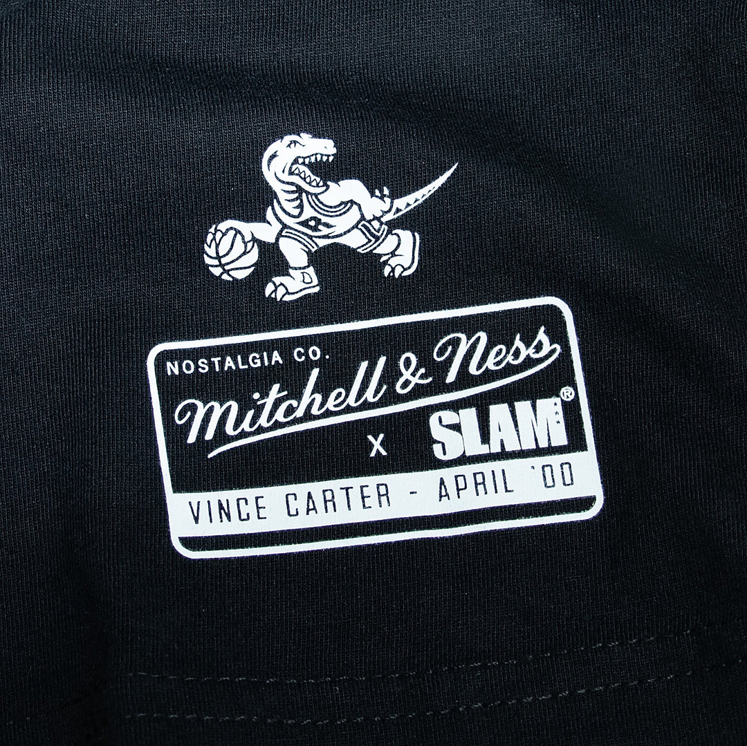 Vince Carter Toronto Raptors NBA Slam Cover Tee Mitchell &amp; Ness Black