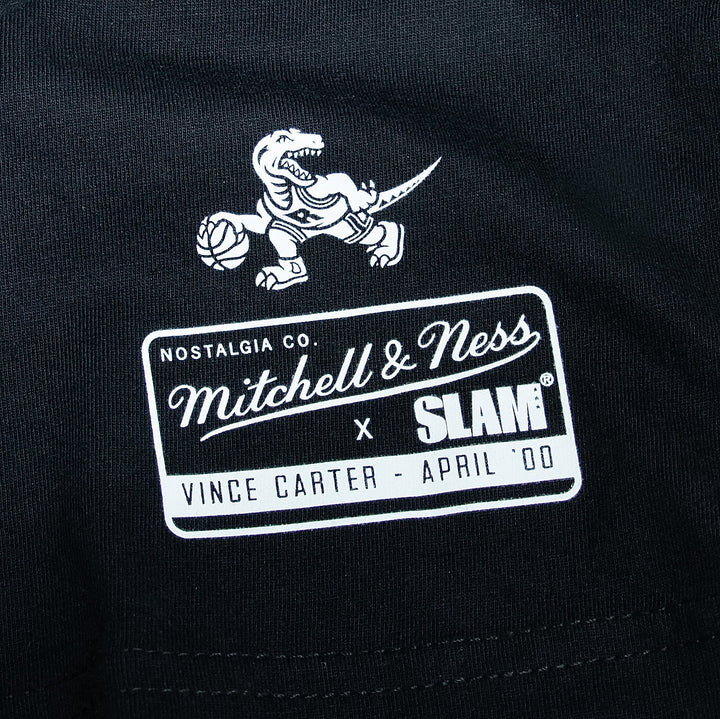 Vince Carter Toronto Raptors NBA Slam Cover Tee Mitchell &amp; Ness Black