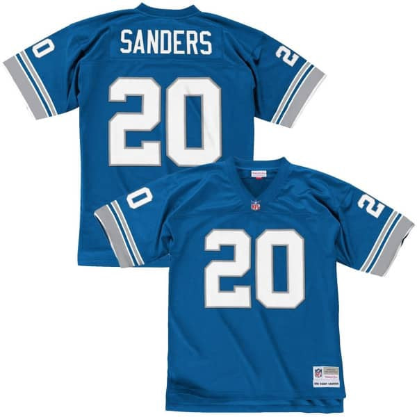 Mitchell &amp; Ness - NFL Legacy Jersey - Detroit Lions - Barry Sanders - 1996