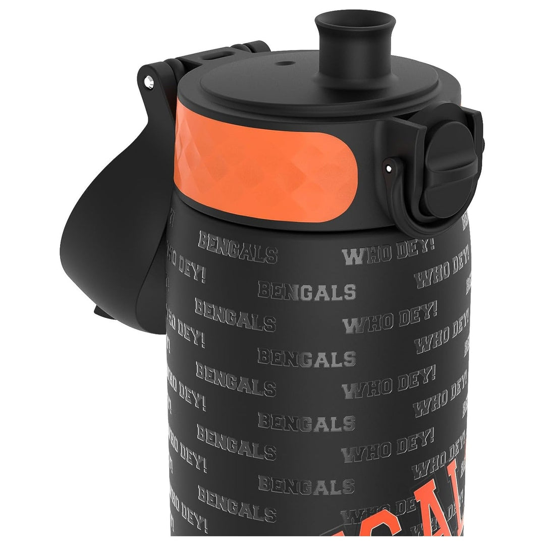 ION8 - One Touch Stainless Steel Waterbottle - NFL Cincinnati Bengals