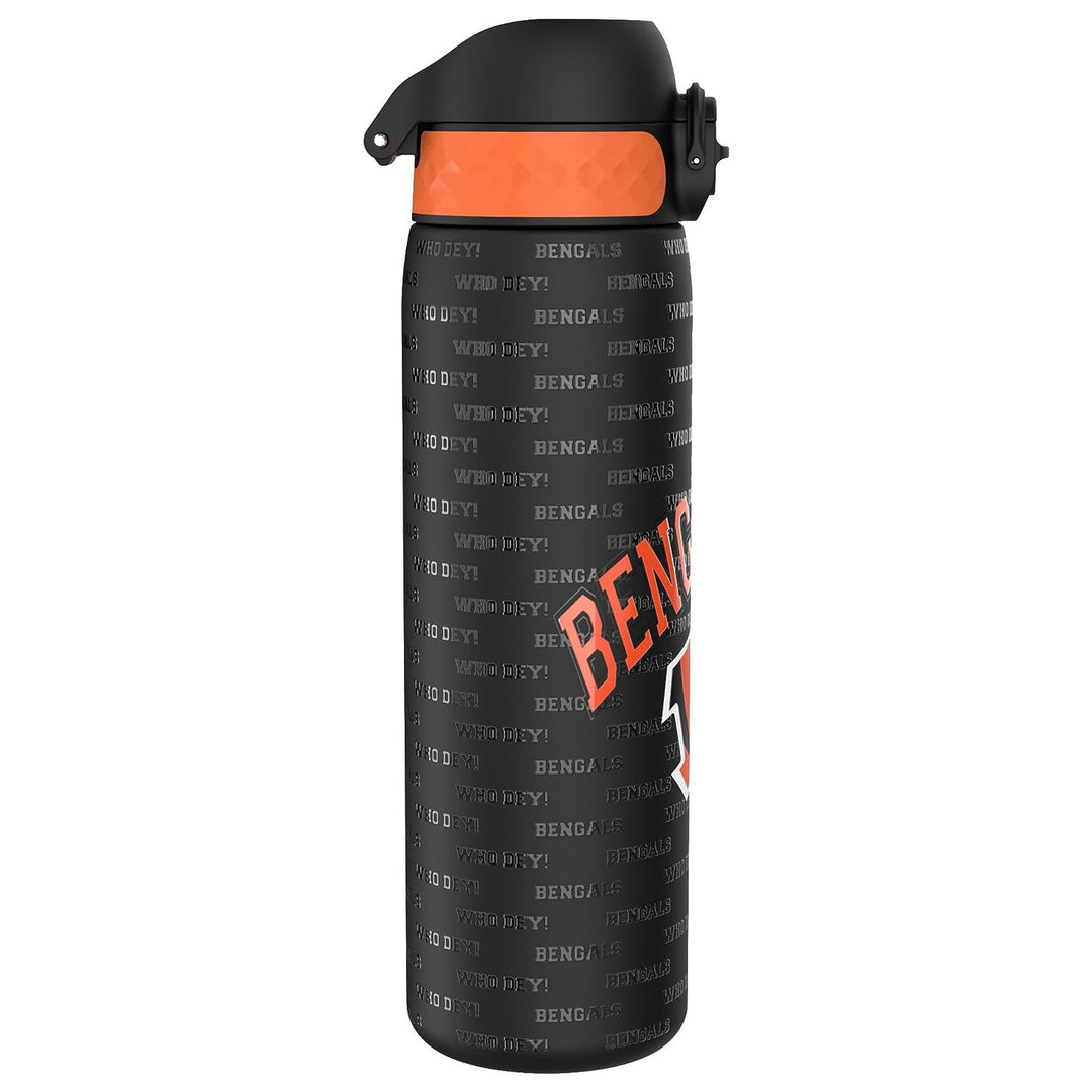 ION8 - One Touch Stainless Steel Waterbottle - NFL Cincinnati Bengals