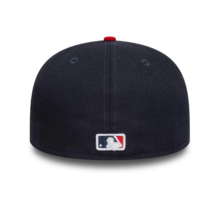 Atlanta Braves AC Perf 59FIFTY Fitted New Era Navy/Red