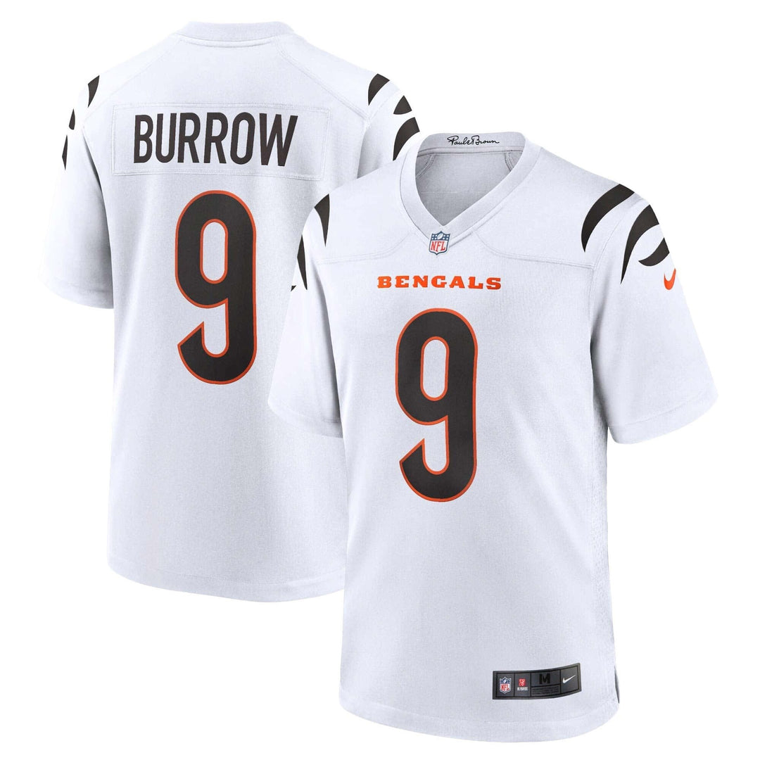 Joe Burrow Cincinnati Bengals Road NFL Game Jersey Nike