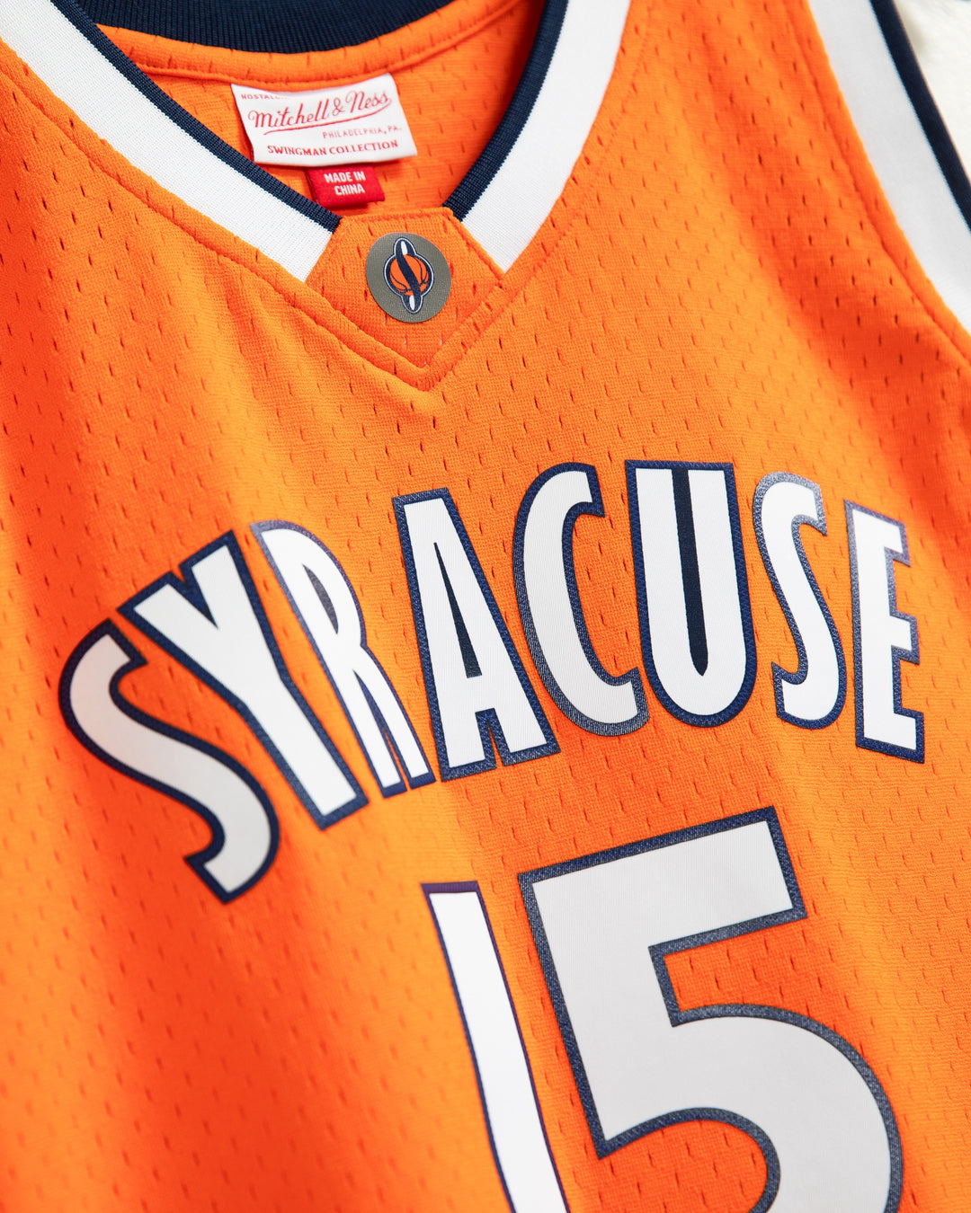 Mitchell &amp; Ness - NCAA Swingman Jersey - Carmelo Anthony - Syracuse Orange - 2002-2003