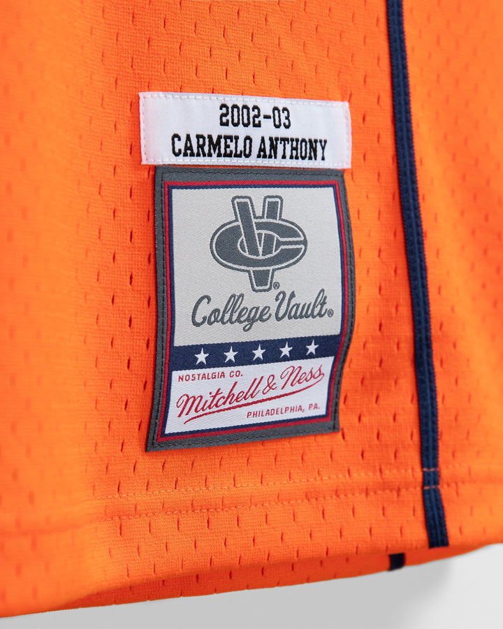 Mitchell &amp; Ness - NCAA Swingman Jersey - Carmelo Anthony - Syracuse Orange - 2002-2003