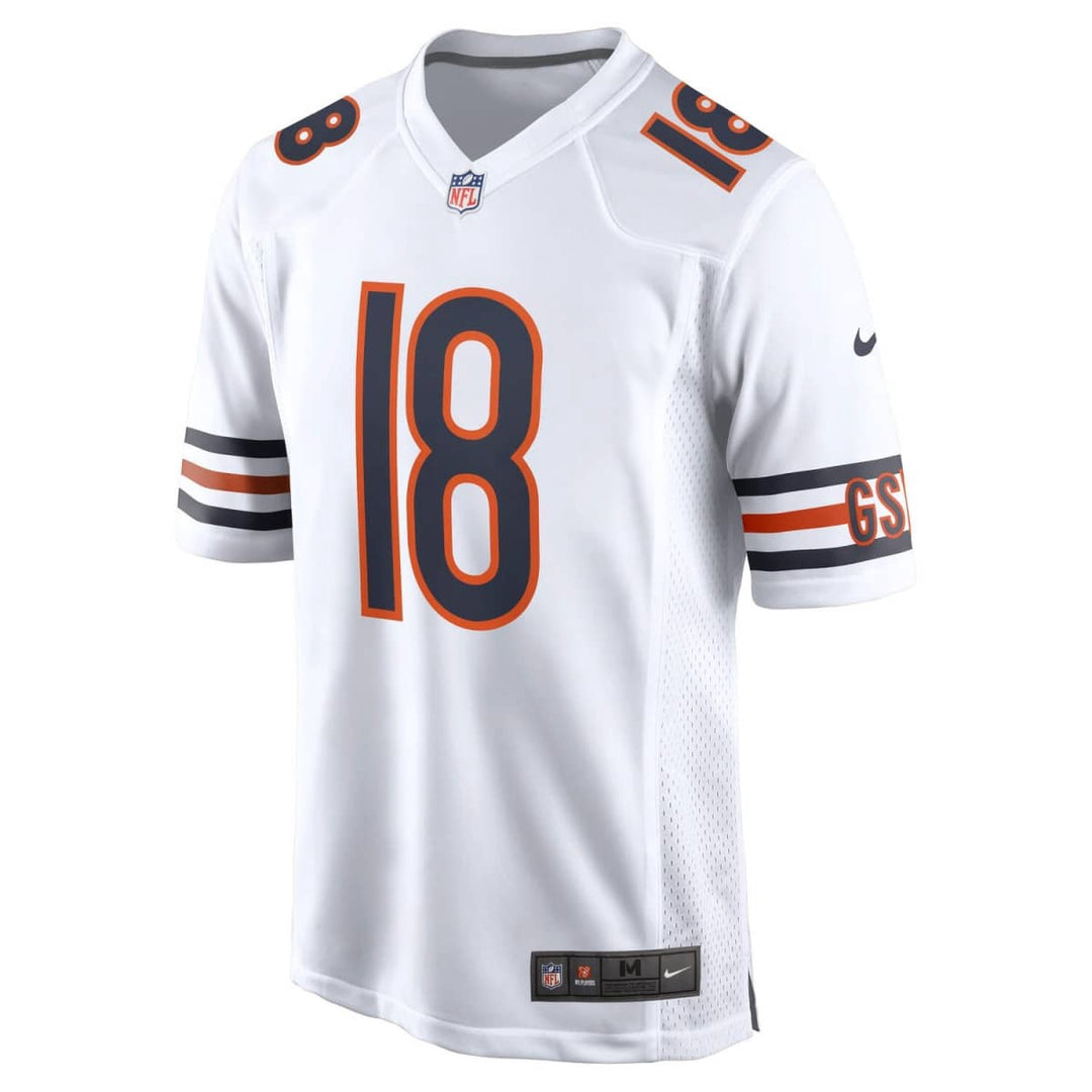Caleb Williams Chicago Bears Road NFL Game Jersey Nike