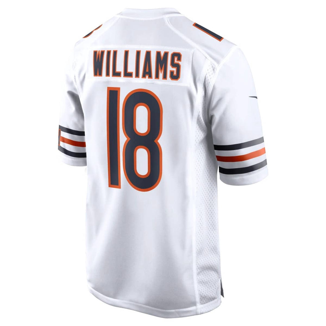 Caleb Williams Chicago Bears Road NFL Game Jersey Nike