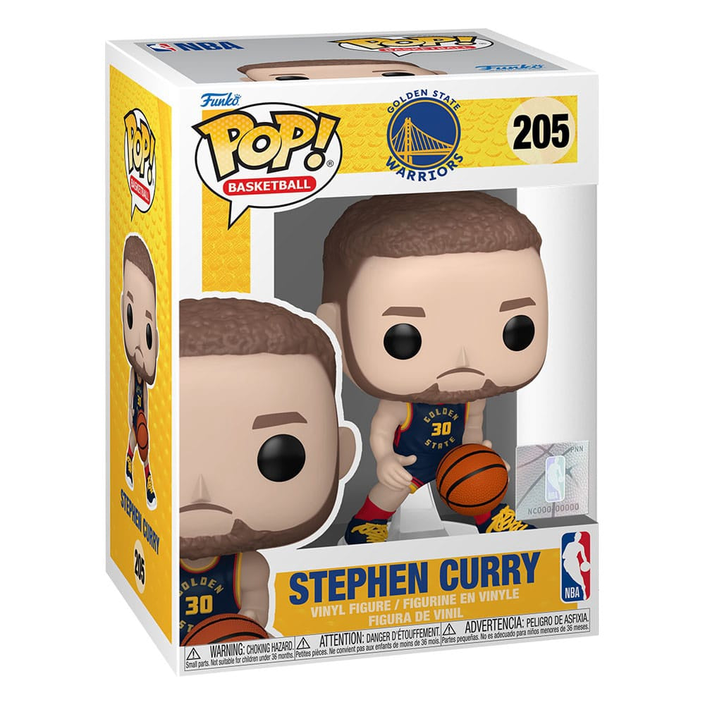 Stephen Curry Golden State Warriors City Edition 24 NBA Funko Pop! (205) 9CM