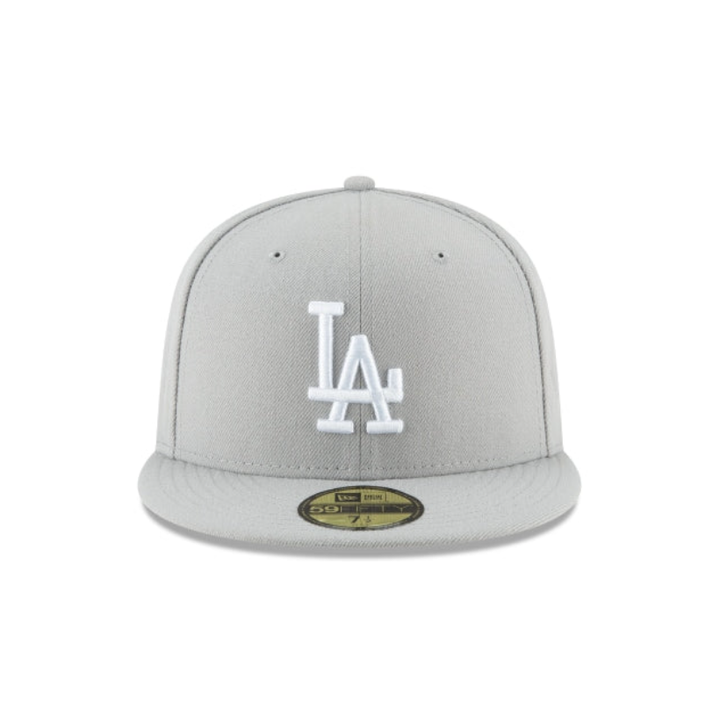 Los Angeles Dodgers MLB League Essential 59FIFTY Fitted New Era Gray/White