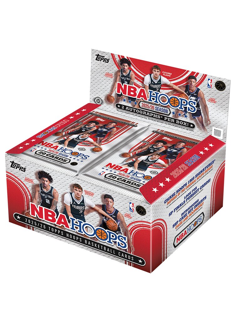 Topps NBA Hoops 2025-26 Jumbo Box - Pre Order