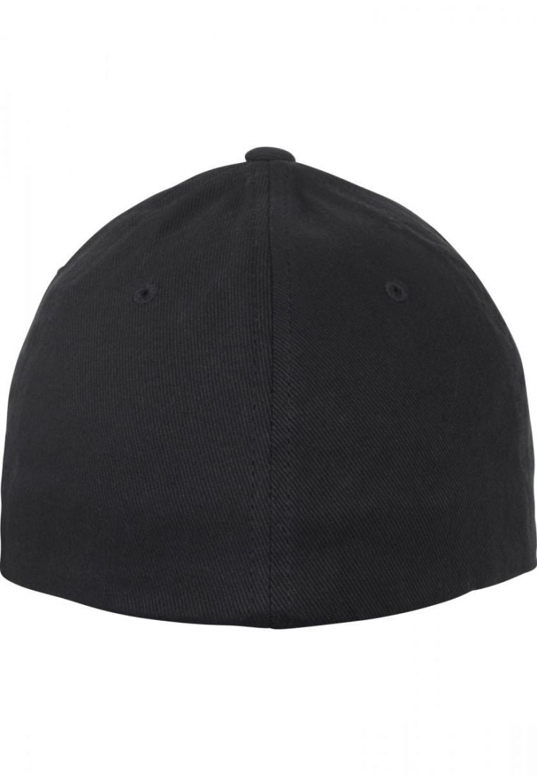 Flexfit Brushed Twill Fitted - Black