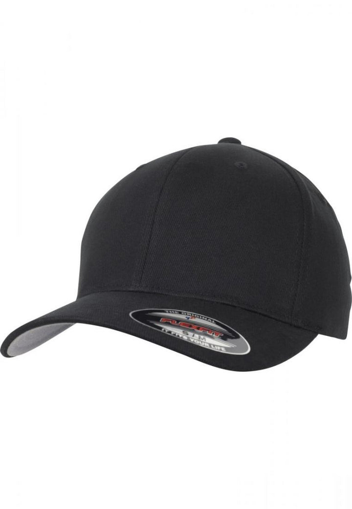 Flexfit Brushed Twill Fitted - Black