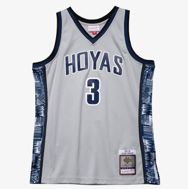 Mitchell &amp; Ness - NCAA Swingman Jersey - Georgetown - Allen Iverson - 1995-1996