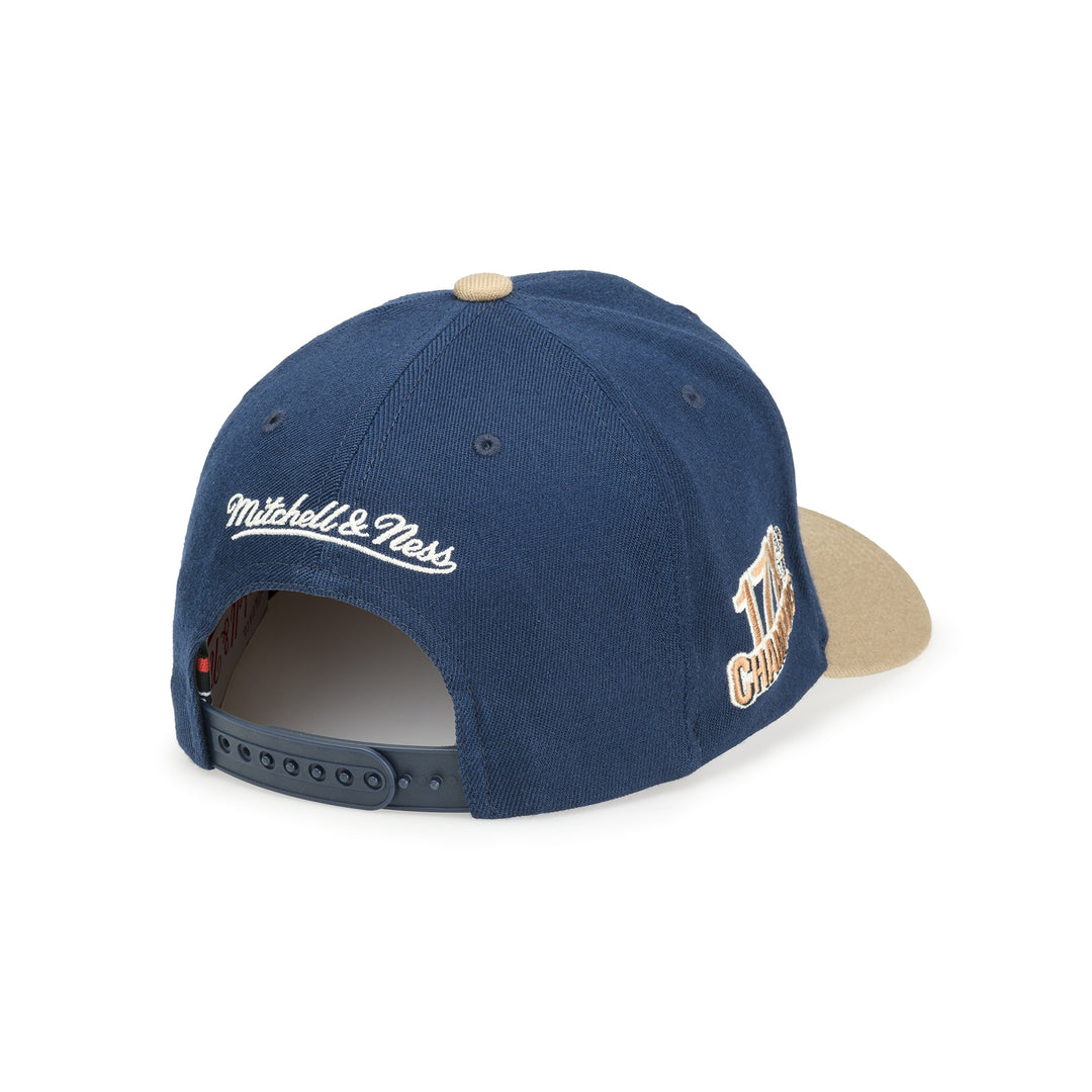 Boston Celtics NBA Sand Storm Classic Red Snapback Mitchell &amp; Ness Navy Blue/Sand